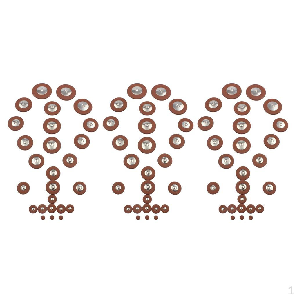 

Lot of 78 Replacement Pads for Alto Saxophone