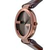 Gucci YA133309 Interlocking G Brązowa tarcza Damski zegarek