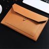 Large Capacity A4 Leather File Bag - Multifunctional Business Office Folder