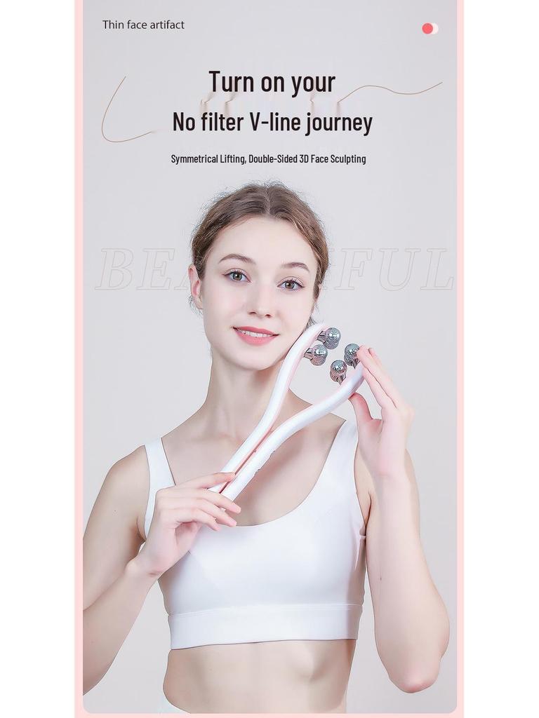 Microcurrent Roller Beauty Device for Facial Tightening & Lifting