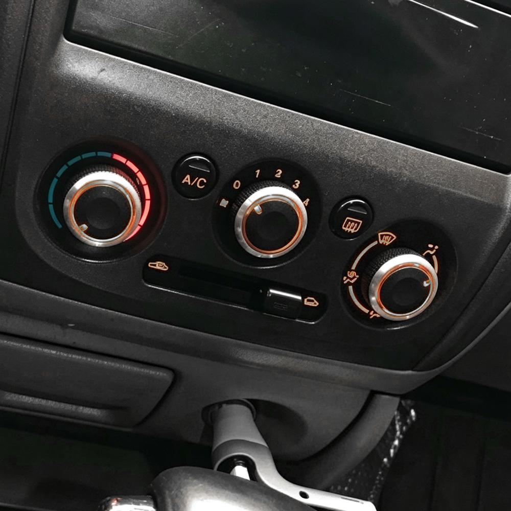 Car AC Knob Heat Control Switch Button For Mazda 323 Familia 626 Protege Haima Happin Family 3Pcs/set Air Conditioning Knob