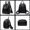 Luxury Soft Leather Women's Backpack - Large Capacity Travel Daypack & School Bag for Girls
