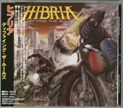 CD HIBRIA - Defying The Rules SBCD1019 SPIRITUAL BEAST 2004 Japan Metal Used