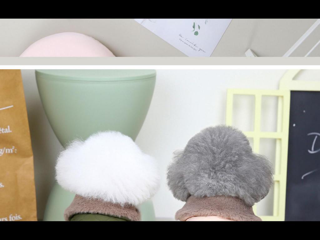 Autumn/Winter Pet Vest: New Cotton Coat with Fur Collar for Cats & Dogs - Available In Three Colors.