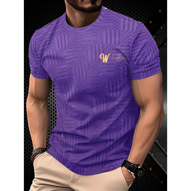 Herren Kurzarm Mode Einfache Oberteile Locker Vielseitige T-Shirts Herren
