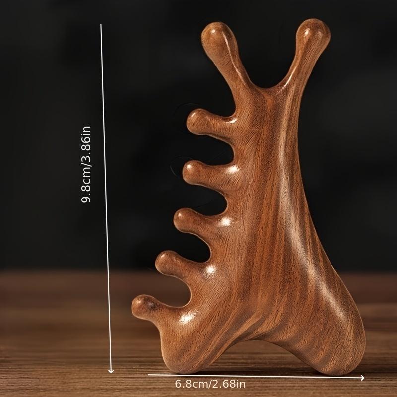 

Wooden Scalp Massage Comb, Which Promotes Hair and Scalp Health While Providing A Soothing and Relaxing Massage Experience