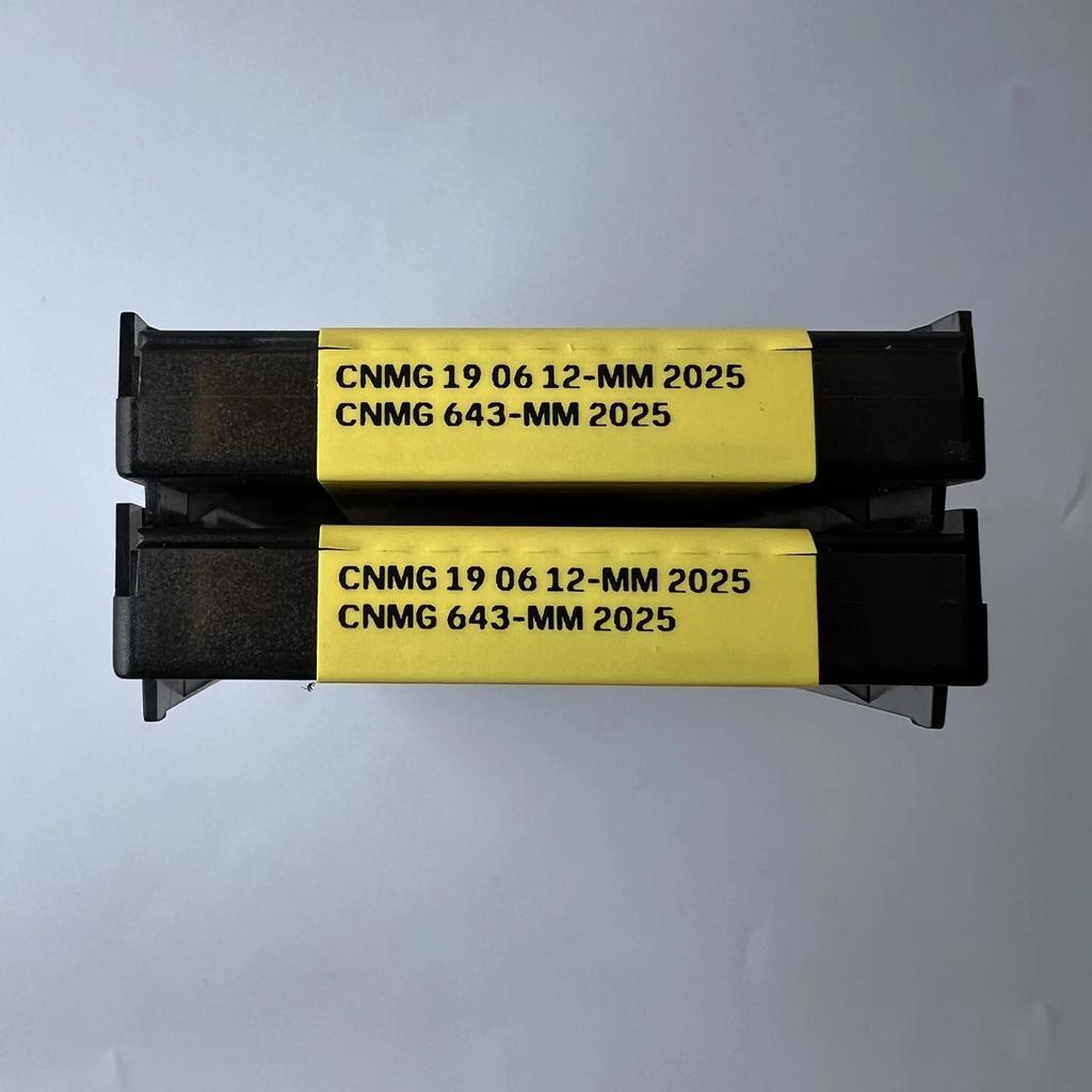 Sandvik / CNMG190612-MM 2025 / Industrial Indexable Carbide Inserts 10 Pcs