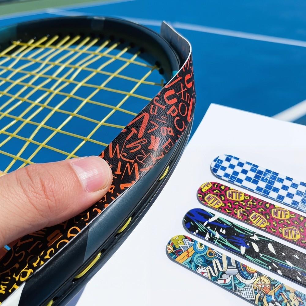 High Elastic Tennis Racket Edge Sticker Tennis Racket Frame Protective Tape Tennis Court