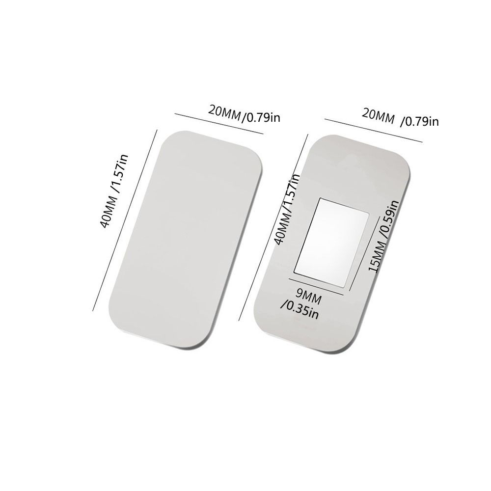 6Pcs/set Strong Magnetic Door Closer Invisible Design Self-adhesive Cabinet Catch Punch-free Ultra-thin Invisible Door Suction