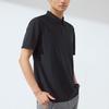 Anta Training Series Solid Color Moisture Wicking Quick Dry Breathable Short Sleeve Polo Shirt Men tops Basic-Black 952427110-4