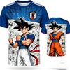 2026 Nová Bandai Japonské Anime Dragon Ball Son Goku X Japonský Národní Tým Vlastní Fotbalový Dres Pánské Sportovní Dětské