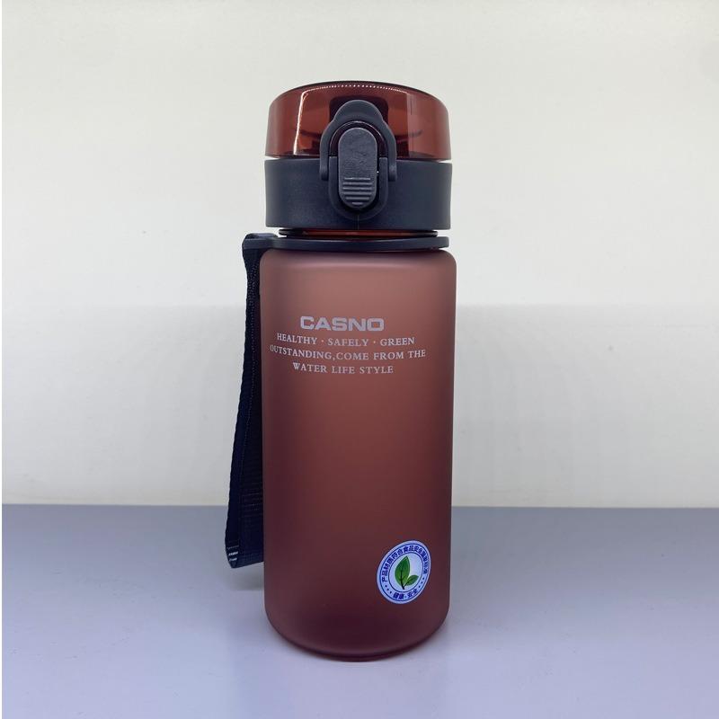 400/560ML Sports Water Bottle Frosted Cup Tour Hiking Portable Large Capacity Water Cups Fitness Camp Drinking Tools BPA Free