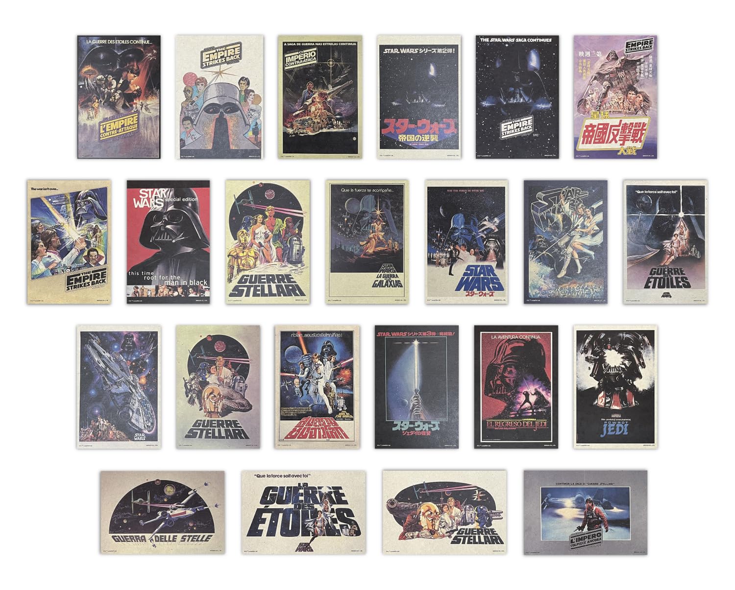 

STAR WARS SAGA Art Card Collection types in total IJ269 23