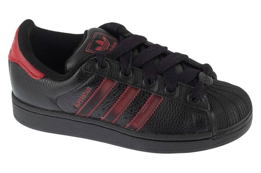 Adidas Superstar II, Unisex schwarze Sneaker
