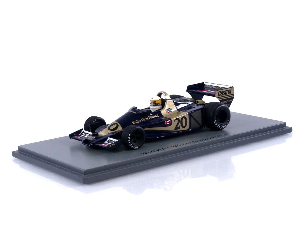 

Spark Wolf WR1 1977 F1 Monaco GP Winner Scheckter 1/43 #20 J.