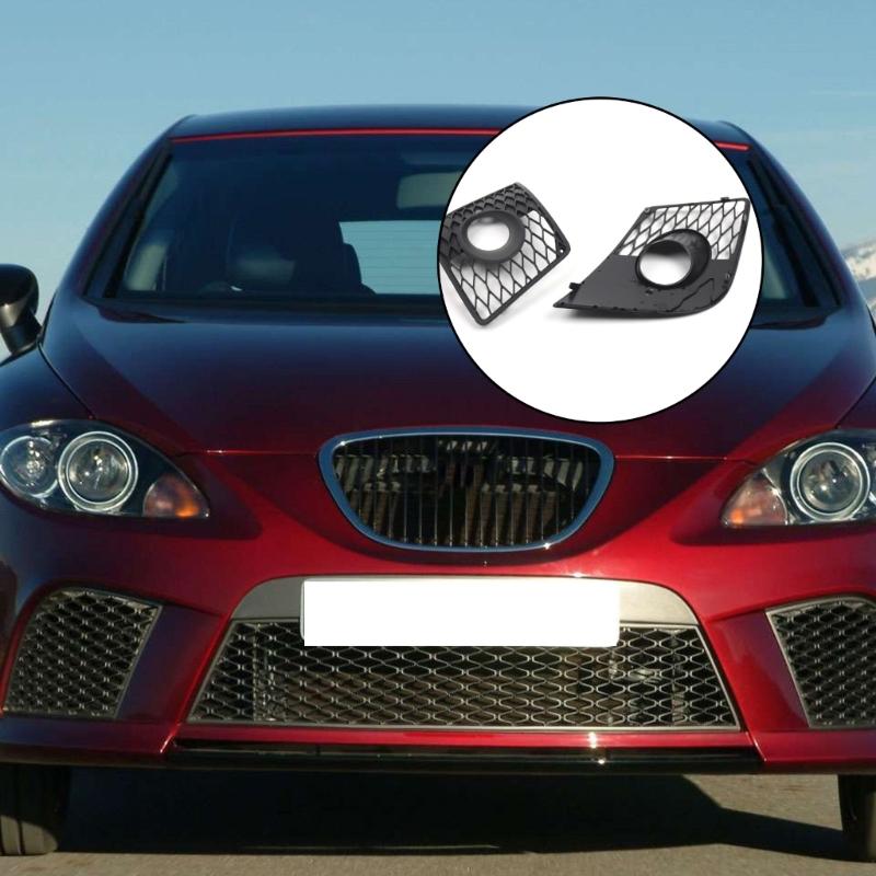 Left/Right Front Outer Bumper Grille for Cupra 2005-2012 1P0853665C 1P0853666C Fog Light Grill Automotive Accessories