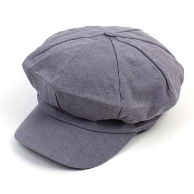 Universal Chemistry Modern Linen Gray Newsboy Cap