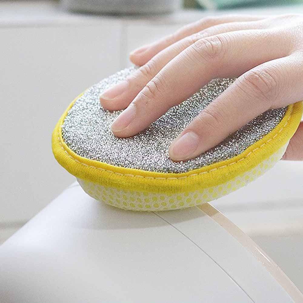 10PCS Double Side Dishwashing Sponges Washable Dish Wash Sponges  Pot Cleaning
