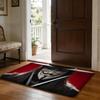 VVenoms Black Metal Band Floor Mat Soft Flannel Absorbent Mat Non-Slip Rug Home Bedroom Bathroom