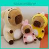 Turn Plush Capybara Toy Cute Cartoon Rabbit Girl Children Birthday Gift Doll