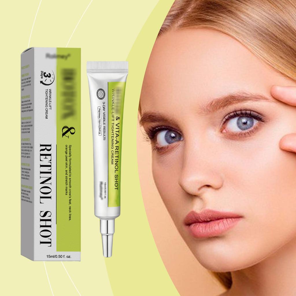 Retinol Hydrating Eye Cream – Gentle Moisturizing Care for Dark Under-Eye Circles, Smoothing & Nourishing Treatment