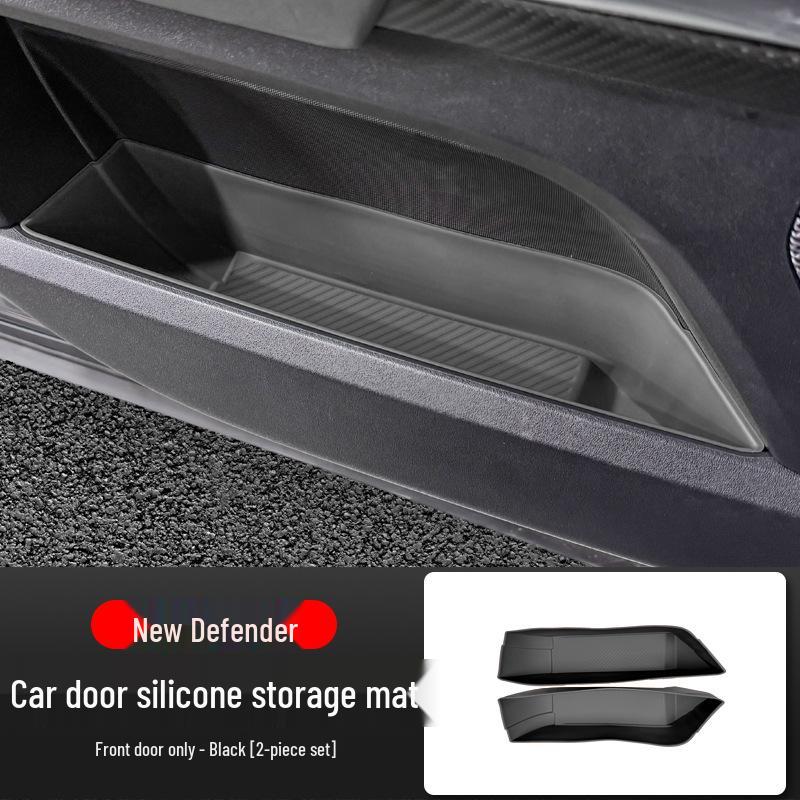 Silicone Door Storage Organizer Mat for Land Rover Defender 2020-2025