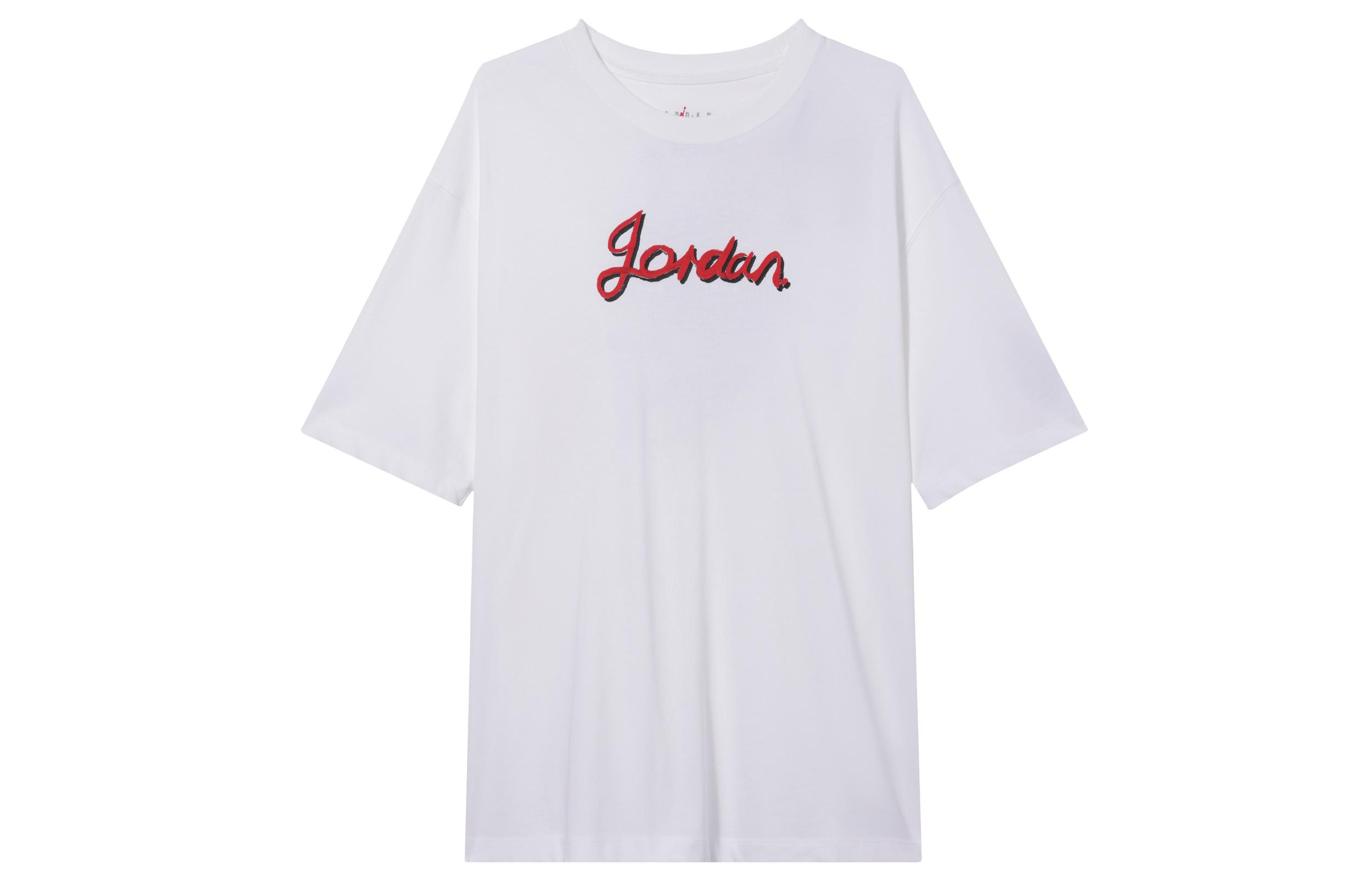 Nike Women ss Sporty Training Drop Shoulder T-Shirt White HQ3676-100 M