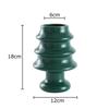 Creative Xmas Decorative Ceramic Vase Christmas Tree Shape Vases Table Decoration Flowers Arrangement Room Aesthetic Decor