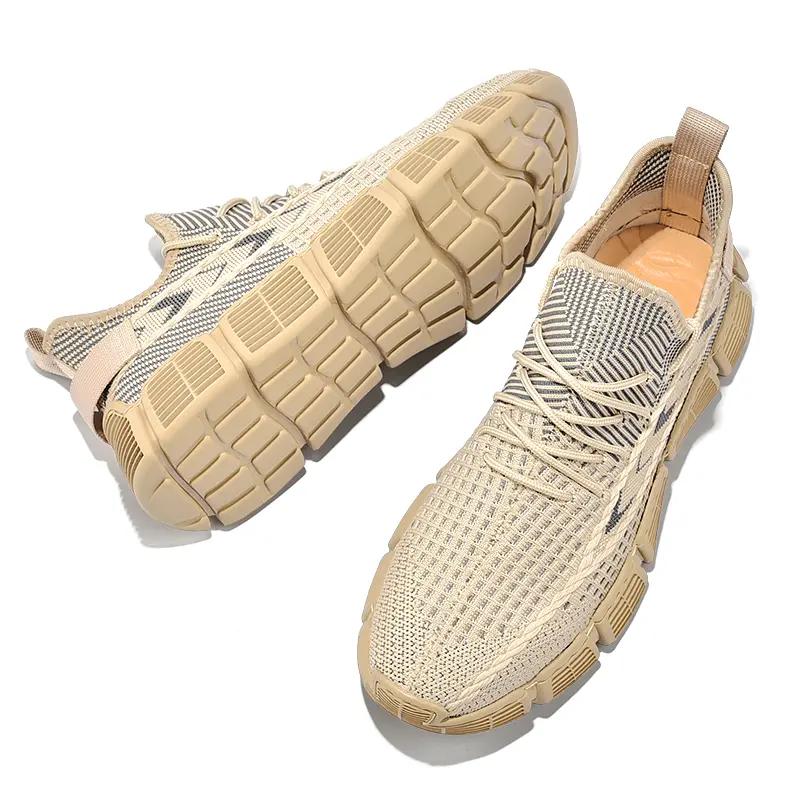 Men's Casual Shoes Breathable Flying Woven Sneakers