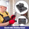 Elektrischer Drahtschweißvorrichtungshalter mit 300A unterer Drahtklemme und einem Paar isolierender Handschuhe Tragbares Löt-Reparaturwerkzeug