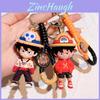 Unique Anime Keychain Dragon Ball And One Piece Luffy Hoodie Collectible Gift