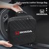 Car Leather Storage Bag High-capacity Auto Trunk Handbag For Civic Accord Fit Jazz Pilot CRV Odyssey Passport City Shuttle