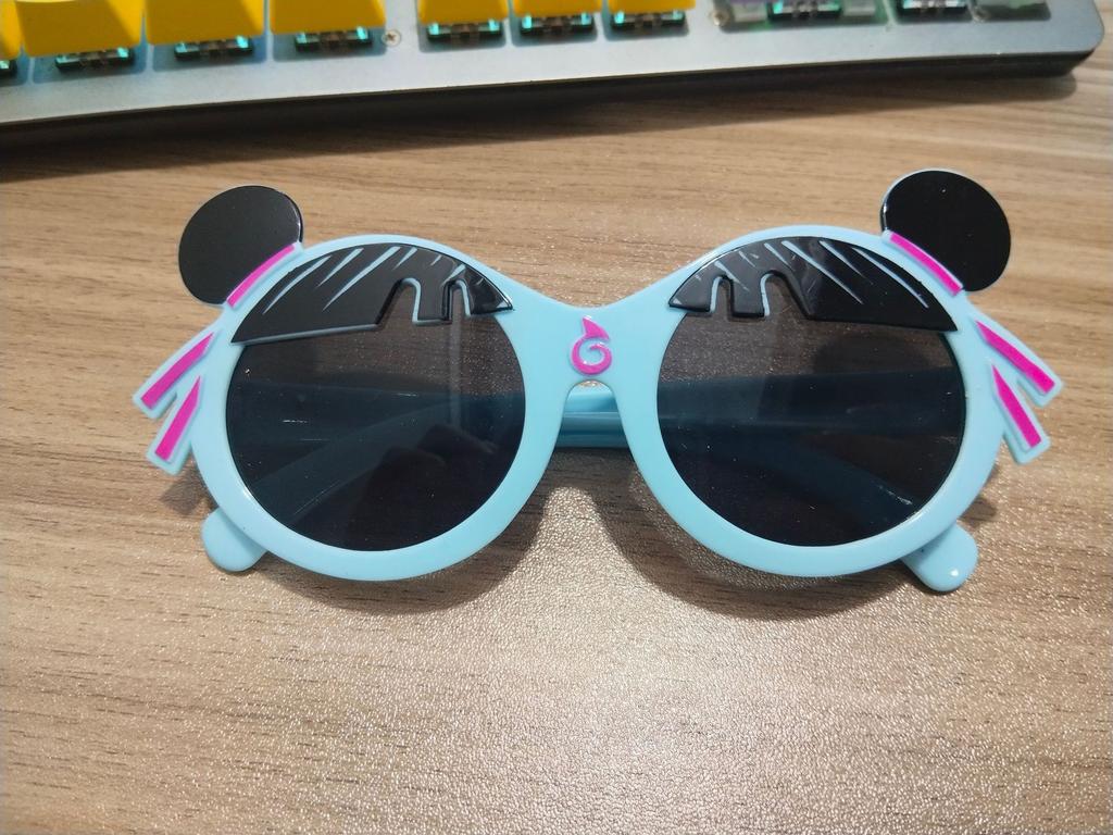 Children'S Nezha Cos Glasses, Silicone Sunglasses, Sunglasses, Baby Magic Child, Haunting Cartoon, Uv Protection, Boys And Girls