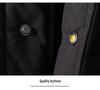 Men's Fleece-Lined Lapel Cotton Jacket - Casual, Warm Outerwear for Middle-Aged and Elderly Dads