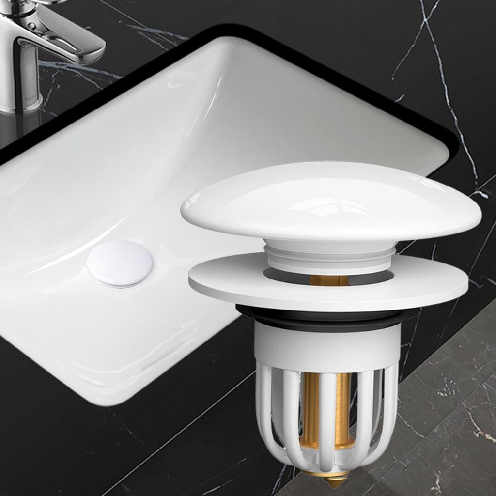 Kitchen Sink Stopper Kitchen Sink Strainer Anti-Odor Anti Clogging Washbasin Stopper For Laundry RV Bathtub Restroom Basin Home