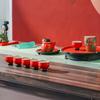 Edenus Tang Palace Ceramic Kung Fu Tea Set