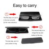 Reading Glasses for Men Presbyopic Glasses Women Metallic with Folding Portable Rectangle Metal Case High Quality with Case