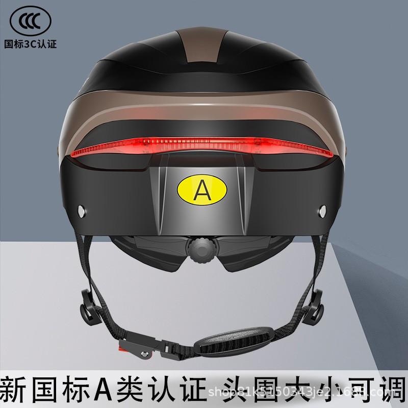 Certified ABS Half Helmet Electric Scooter Adult Use 3C Approved Safety With Dual Visor