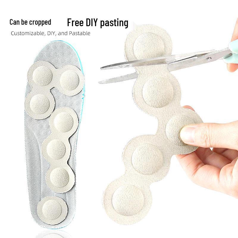 Self-Adhesive Insole Stickers: Flat Foot Arch Support & Metatarsal Massage Pads