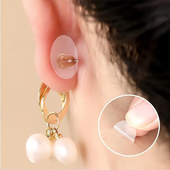 Ghelonadi Earring Lobe Support Patches, Invisible