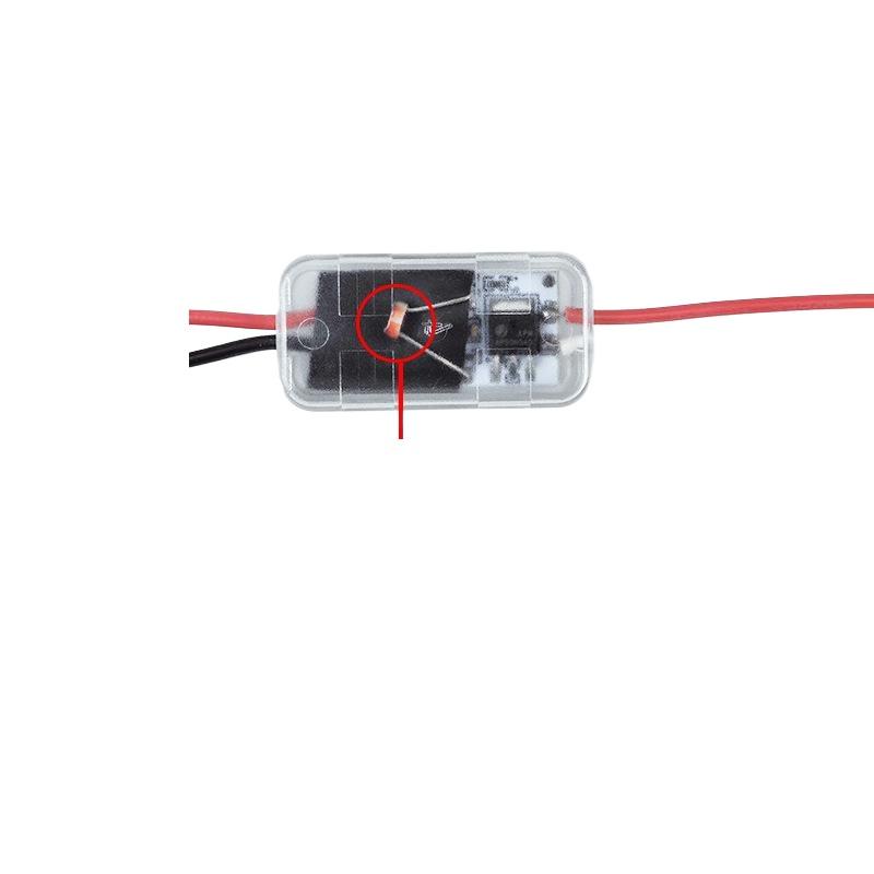 Automatisches 5A Lichtsensor-Schalter-Set; DC 3,7V, 5V, 12V, 24V; Betrieb bei Tag & Nacht; Automatischer Ein/Aus-Fotozellen-Straßenlichtschalter