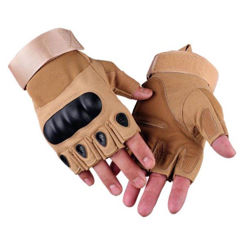 Stylish And Comfortable Mens Tactical Half Finger Gloves For Outdoor Photography