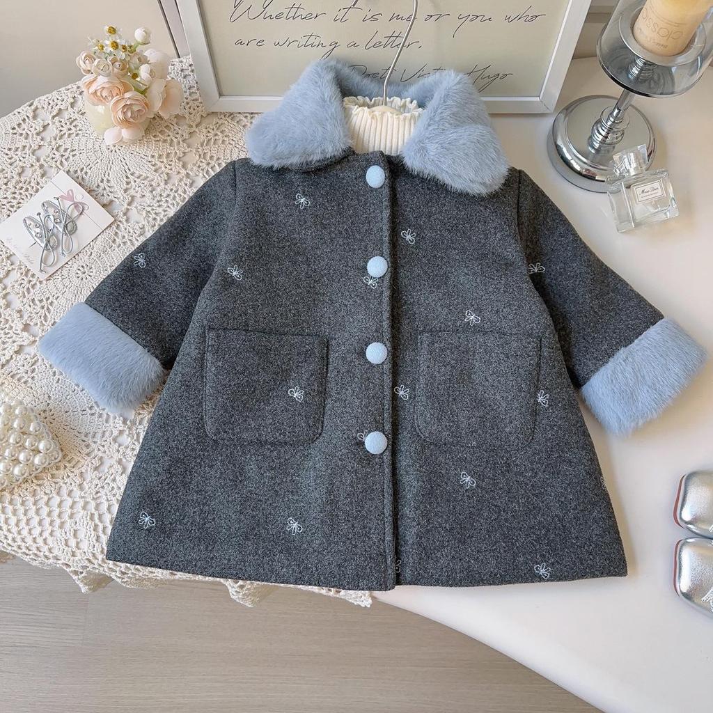 Girls' Korean-Style Winter Coat: New Arrival Thickened Warm Cotton Padded Jacket BWB078