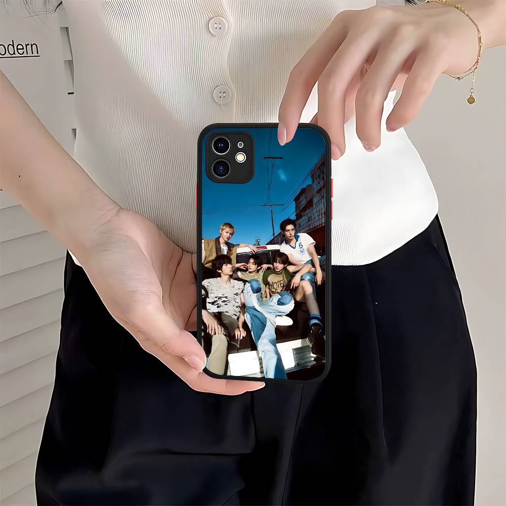 Hot Kpop C-CORTIS For IPhone 15 16 Pro Max 11 12 13 14 XS XR X Plus 16E Matte Translucent Phone Cover