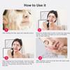 Ultraschall-Gesichtsreinigungsbürsten-Set, elektrisch, zur Hautreinigung und zum Peeling, mit 4 verschiedenen Reinigungs-Mitessern, Gesichtsmassagegerät