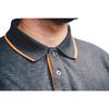 Worktough Mens Contrast Pique Polo Shirt