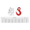 Alloy-Steel Lifting Hook Wide-Entry with Latch High