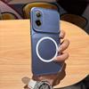Magnetyczne etui TPU z metalicznym wykończeniem do Xiaomi Redmi A7, A5, POCO C71, odporne na wstrząsy, matowe, miękkie etui