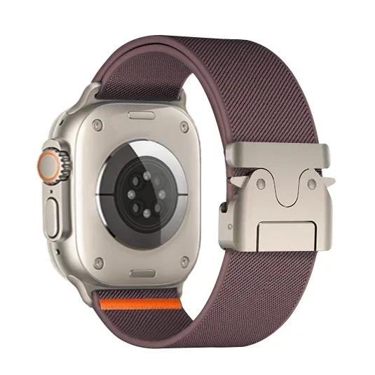 Parachute Straps For Apple Watch ultra 2 Band 49mm 46mm 42mm 44mm 45mm 40mm 41mm correa Bracelet IWatch Series 10 9 8 7 6 3 SE