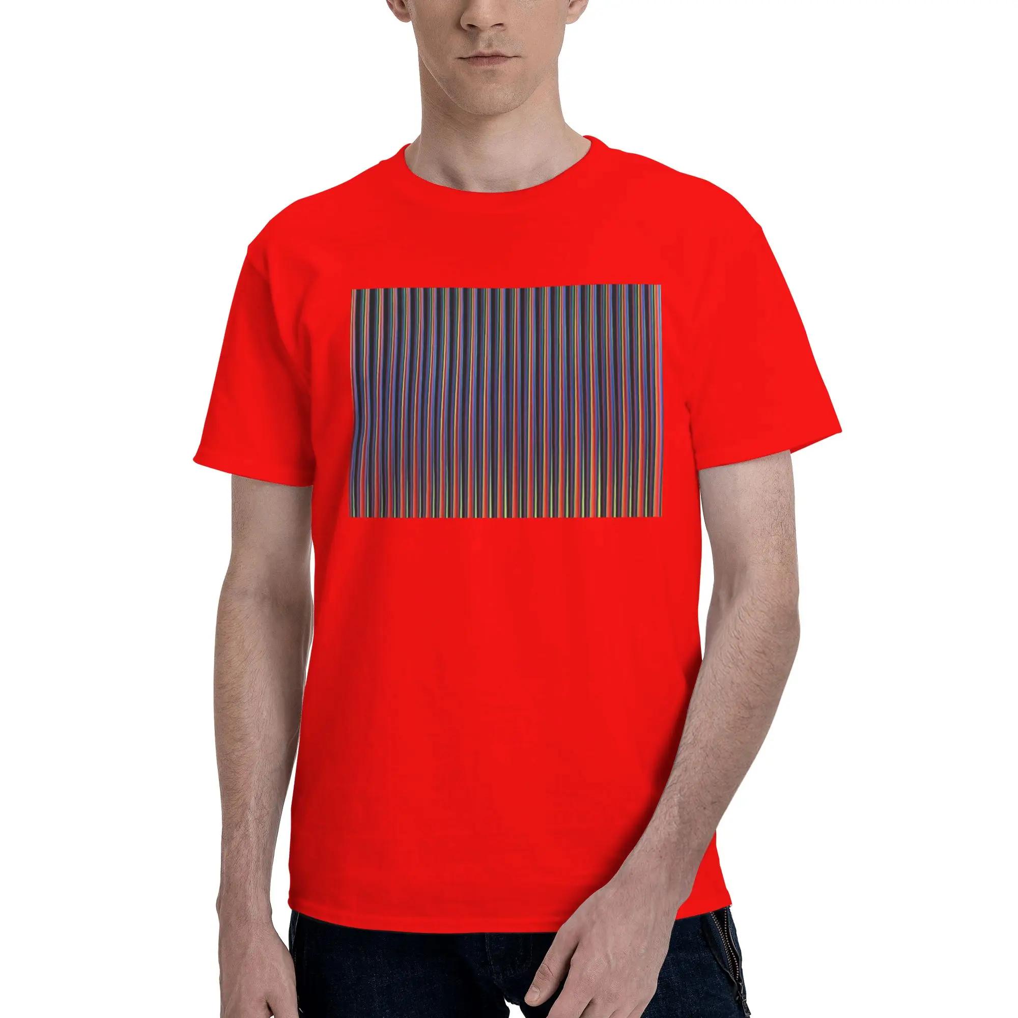 Carlos Cruz Diez Men TShirt Oversized T Shirts Mens Round Neck Cotton Tees Short Summer Male S
